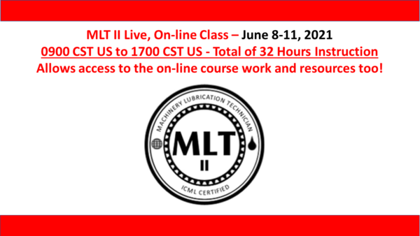 MLT II US Lubricant Training